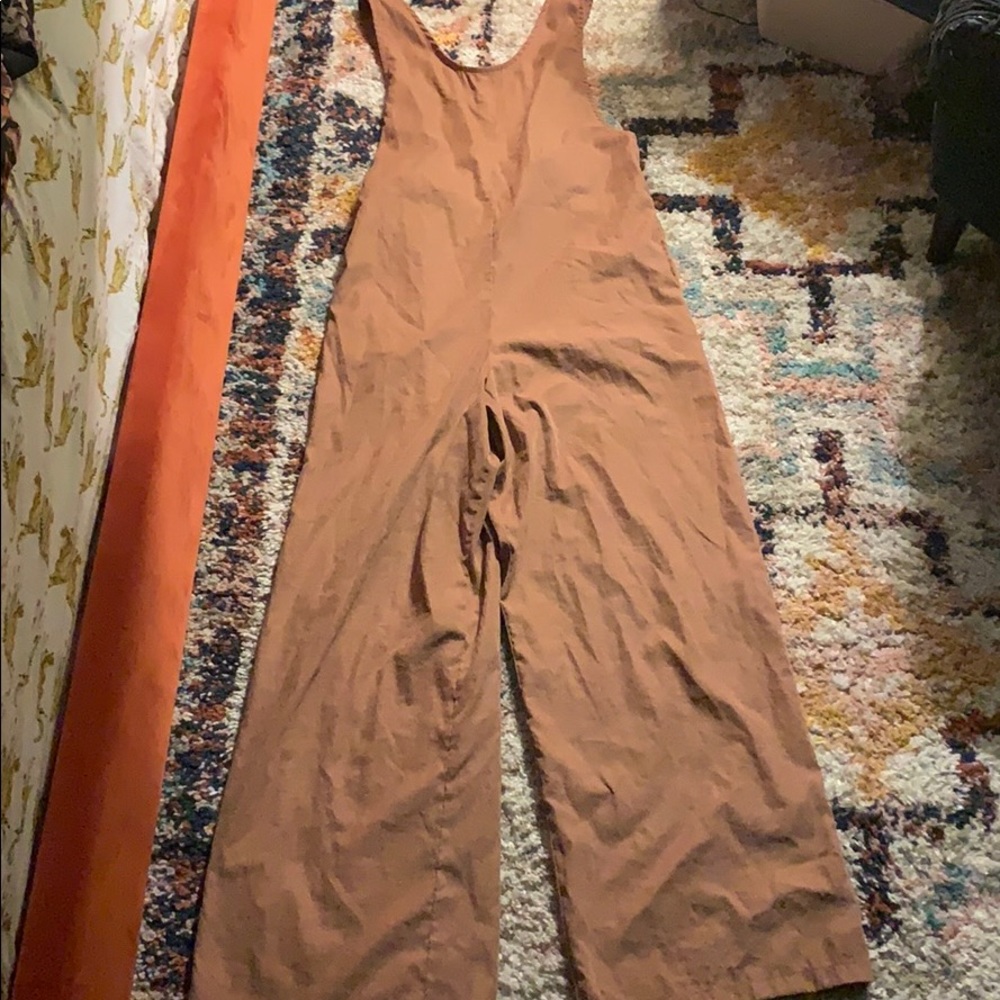“Suede” coveralls